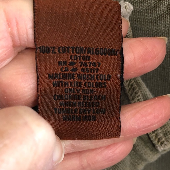 Vintage Bob Timberlake Men’s Sweatshirt - L - faded look green - made in India - Picture 8 of 13